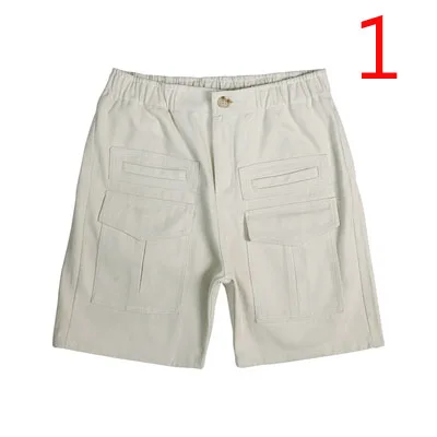 

Summer loose casual pants straight five-point pants tide brand tooling shorts men's new