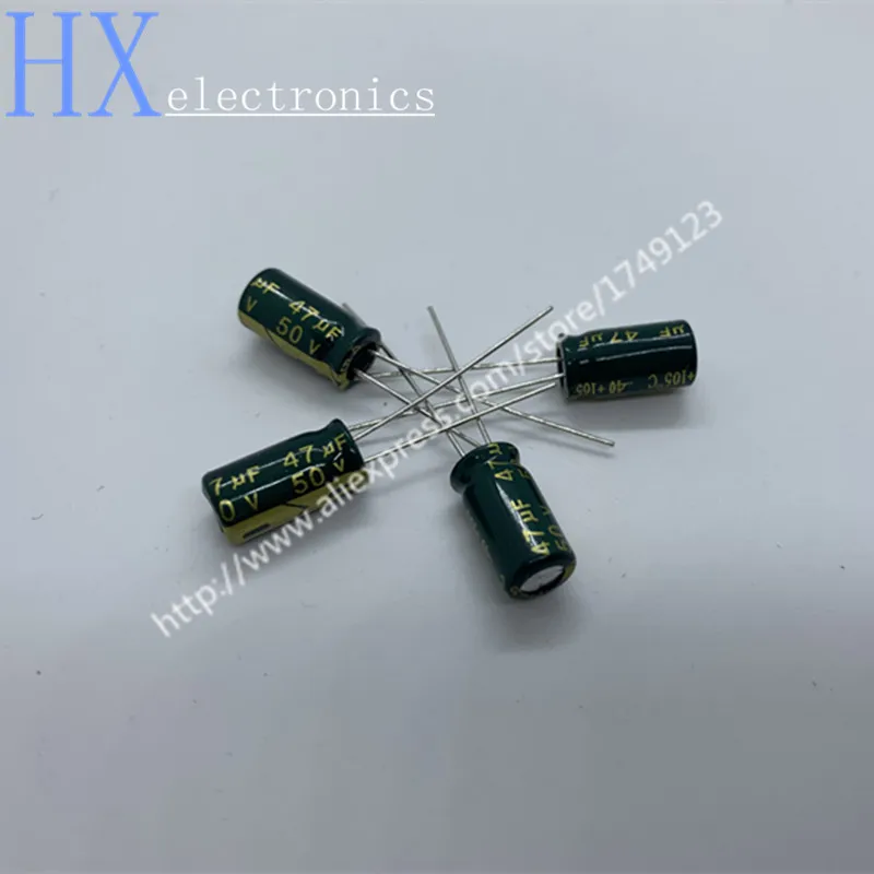 Бесплатная Доставка 10 шт. горячая Распродажа 50v47uf 47uf50v 6*12 электролитический конденсатор