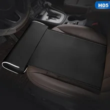 Универсальная автомобильная новая подушка для сиденья для поддержки ног Подушка для ног удлиненная подушка для сиденья автомобиля Кожаная подушка для ног наколенник