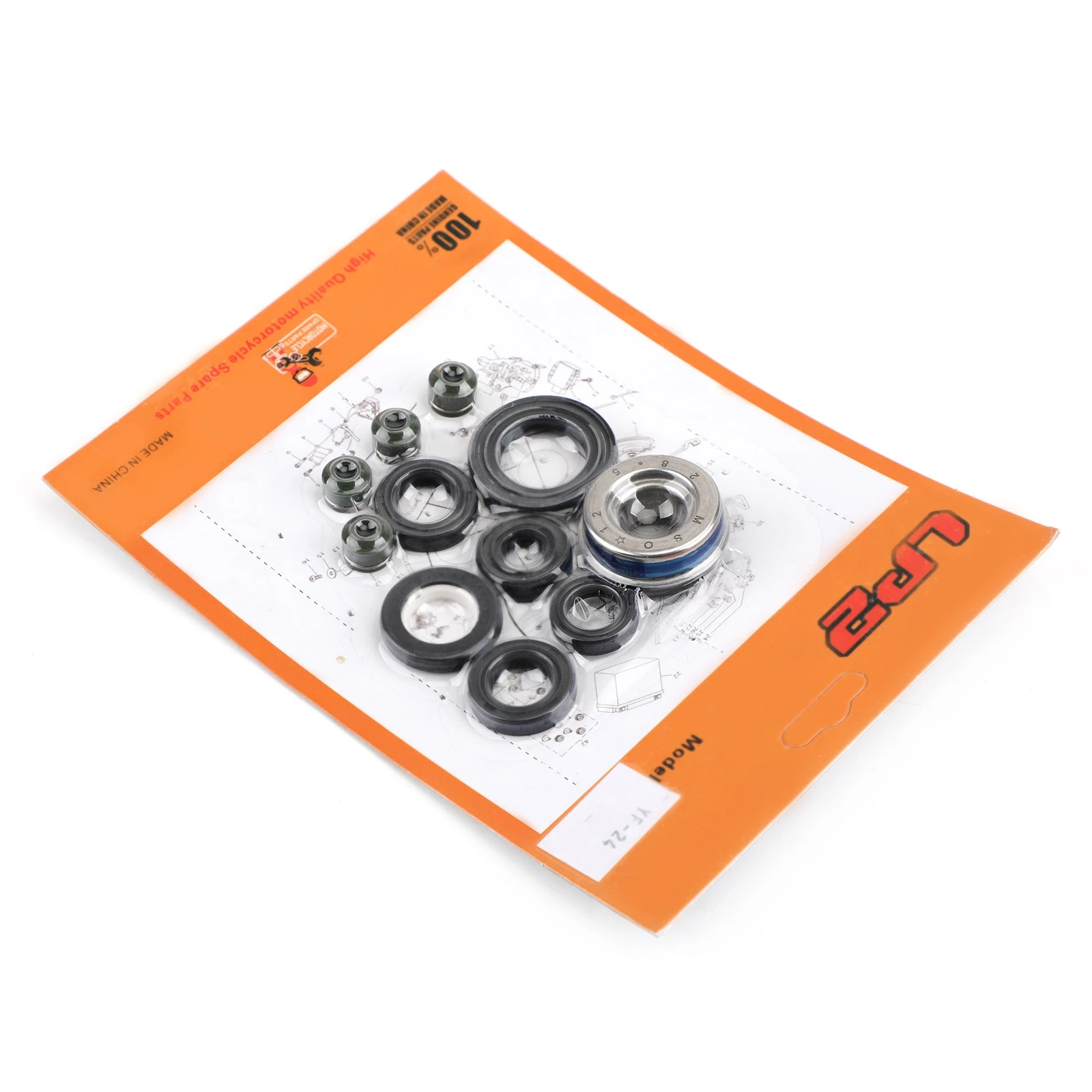 Artudatech Engine Oil Seal Kit Set 11pcs Seals for Honda XL125V XLV125 XL 125 XLV 125 Varadero VT125C VT 125C Shadow