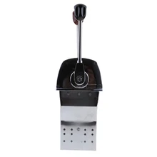 Универсальный морской катер с двойным рычагом управления, с верхней ручкой, управление дроссельной заслонкой двигателя, красная и черная ручка