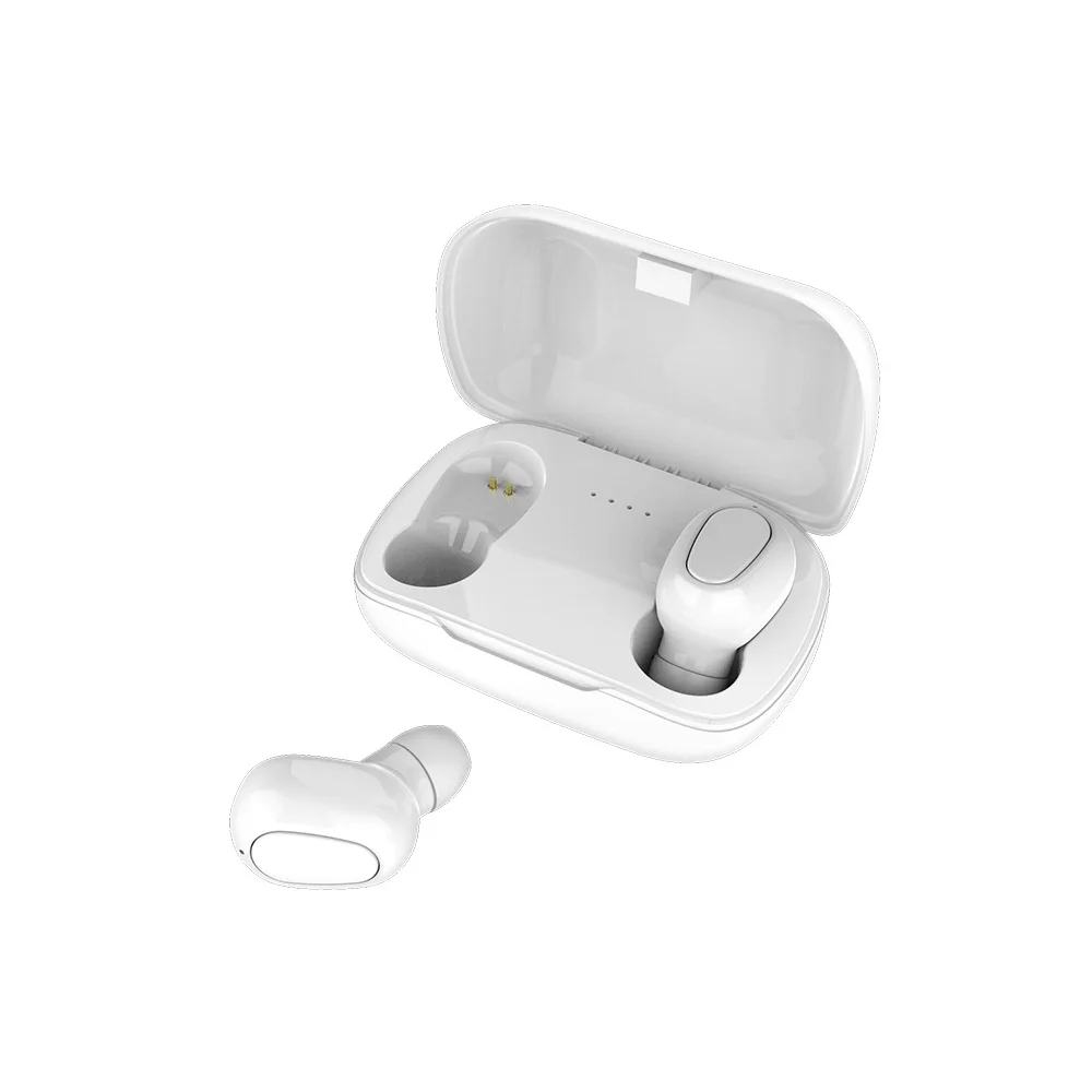 L21 Mini Wireless Bluetooth-compatible Earphones Music Headphones Waterproof Sports Earbuds Headset Works all Smartphones 2