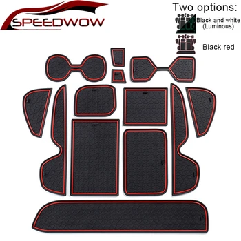 

Car Door Rubber Cup Cushion Red Gate Slot Pad for Toyota RAV4 XA50 RAV 4 50 MK5 2019 2020 Interior Decoration Car Stickers