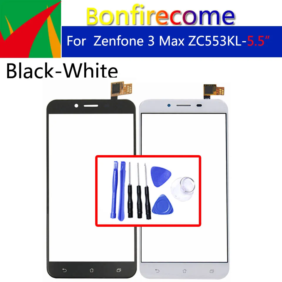 Для Asus ZenFone 3 Max ZC553KL сенсорный экран дигитайзер сенсорная стеклянная панель
