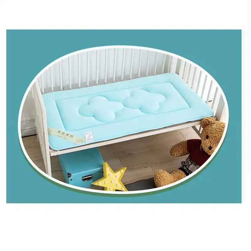 cot bed with mattress and top changer