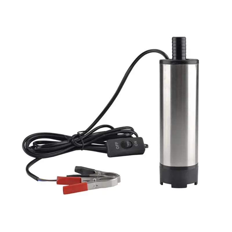 51mm 12V Dc Electric Submersible Pump Diesel Oil Water Pumping Extractor Suction Transfer Tool Home Agricultural Industry