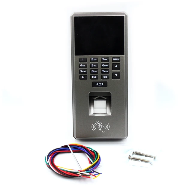 125Khz RFID 2.4inch Fingerprint Access Control System Biometric Keypad USB Time Attendance Machine for Office/Home/Factory Door 5