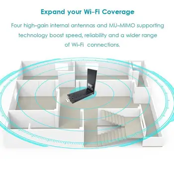 

Gigabit USB Adapter Dual Band A7000 AC1900M 5G Wlan Wifi Support 3.0 OS NETGEAR USB Receiver Dongle For Nighthawk Windows X6Y7