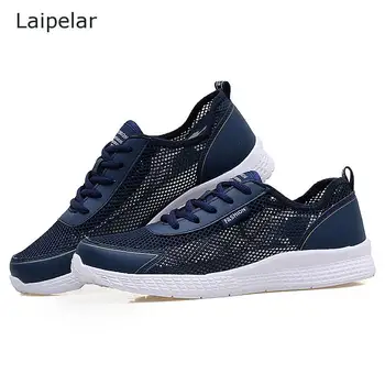 

Men's Fashion Sneakers Large Sizes Casual Shoes Hollow Mesh Breathable Shoes Comfortable Non-slip Sports Casual Shoes