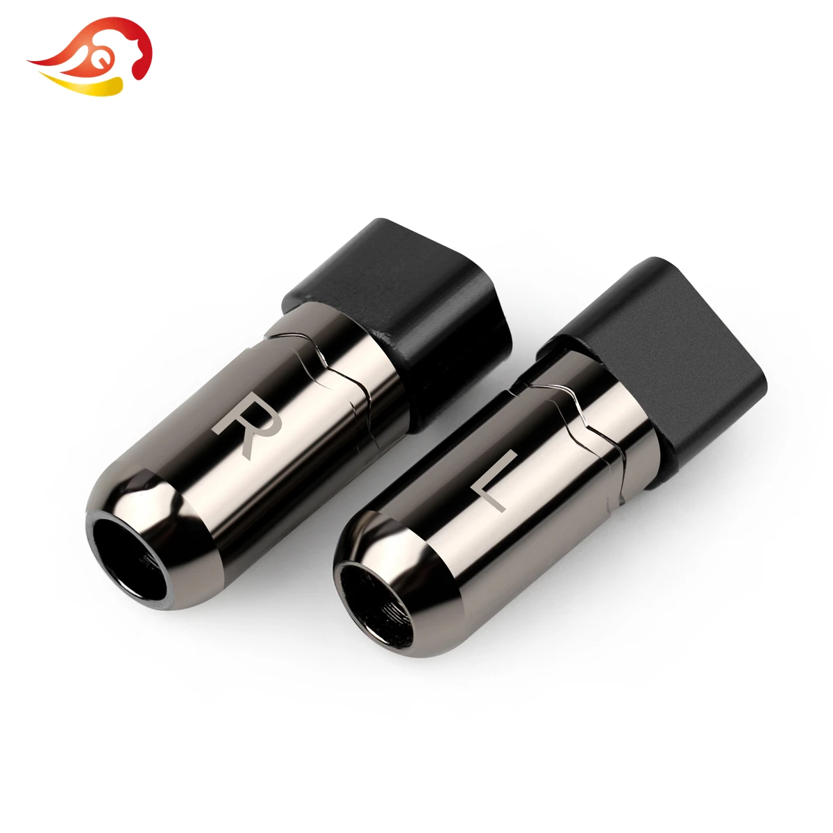 QYFANG 알루미늄 합금 플러그 오디오 잭, 이어폰 핀 와이어 커넥터 어댑터, UE18Pro UE11Pro UE7Pro 시리즈 헤드폰용, 0.78mm