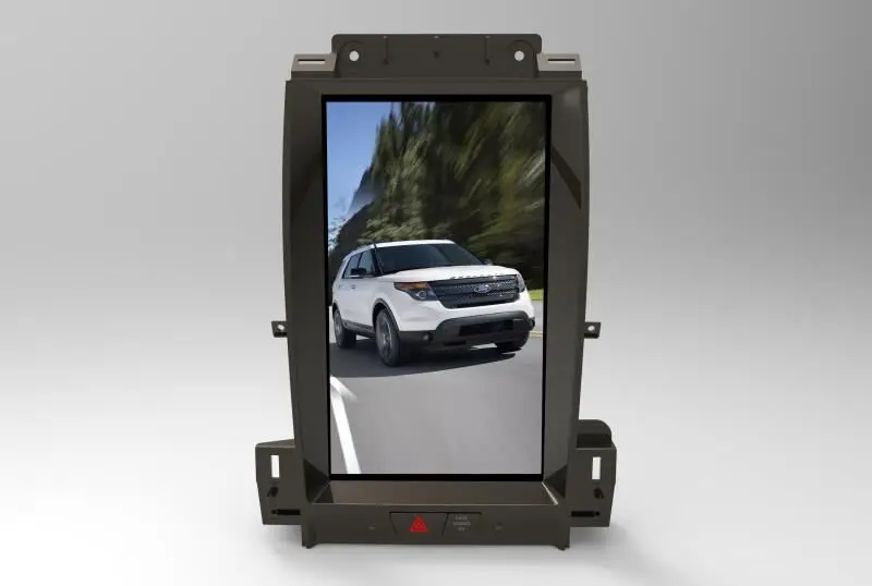 Chogath Автомобильный мультимедийный плеер android 6,0 2+ 32G вертикальный экран, автомобильный gps-навигатор 13,3 дюймов для Ford aurus 2012- высокий