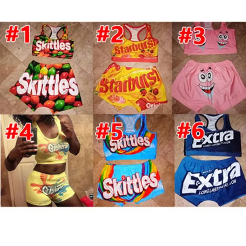 snack shorts sets