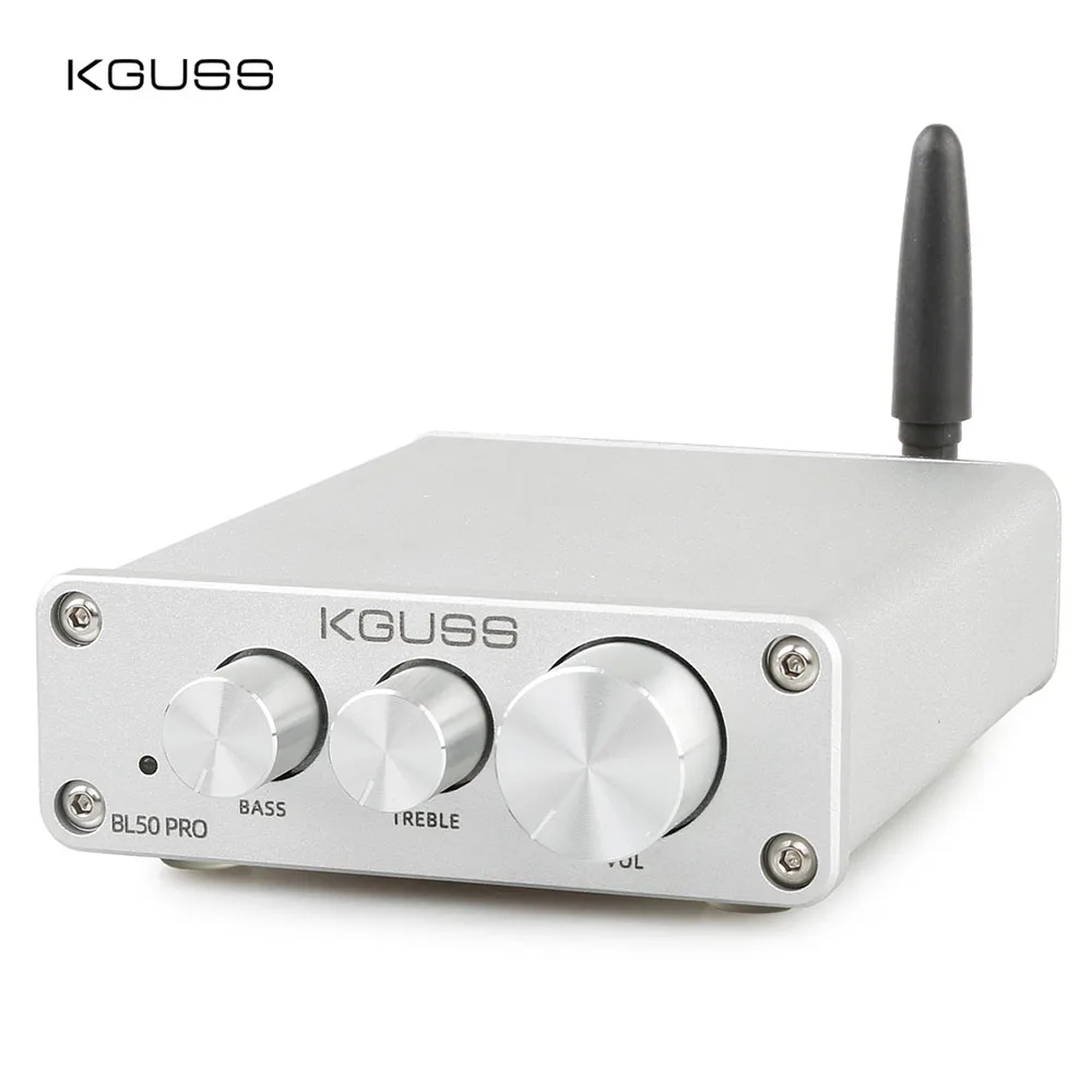 KGUSS BL50PRO Bluetooth 5 0 цифровой усилитель мощности HIFI fever 50 Вт * 2 мини | Электроника