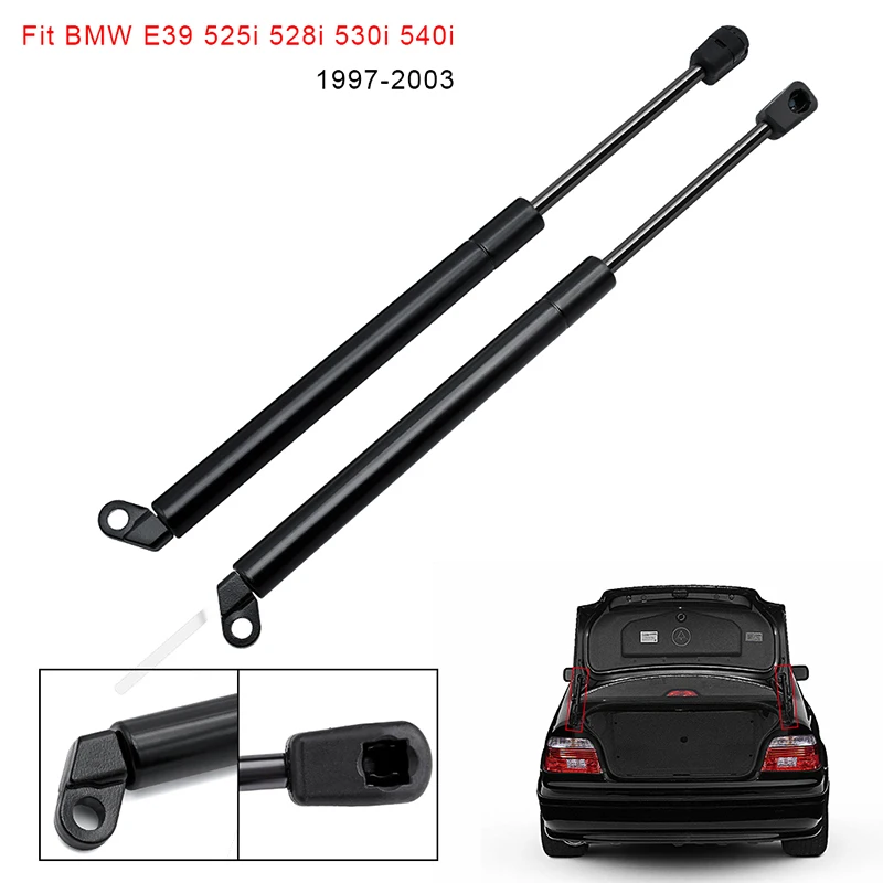 2x Tailgate Trunk Lift Supports Gas Struts for BMW E39 525i 528i 530i