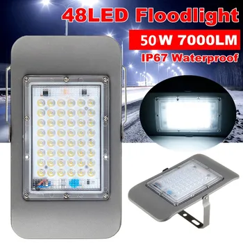 

50W 48LED 7000LM Wall Lamp IP67 Street Light Constantly Bright for Home Outdoor Garden Yard Lights Flood Lamps 220V-240V