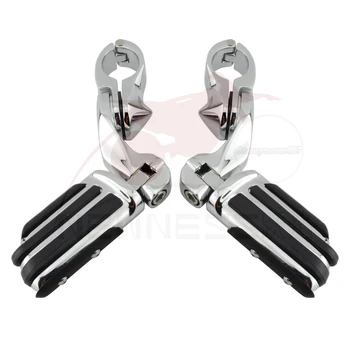 

Motorcycle Adjustable Highway Peg Mount For Honda Harley Suzuki 1-1/4" 32mm Bar Short Angled Motorcycle Accessories