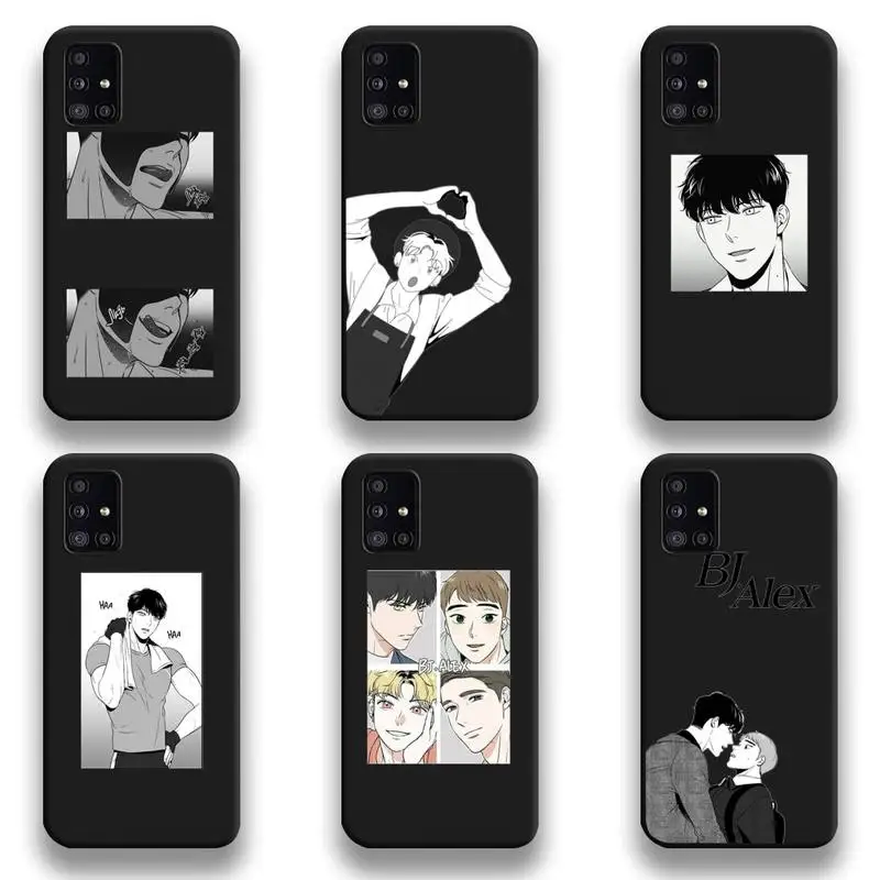 BJ Alex Japan Gay Anime Rainbow Phone Cases For Samsung Galaxy A21S A01 A11 A31 A81 A10 A20E A30 A40 A50 A70 A80 A71 A51 5G | Мобильные