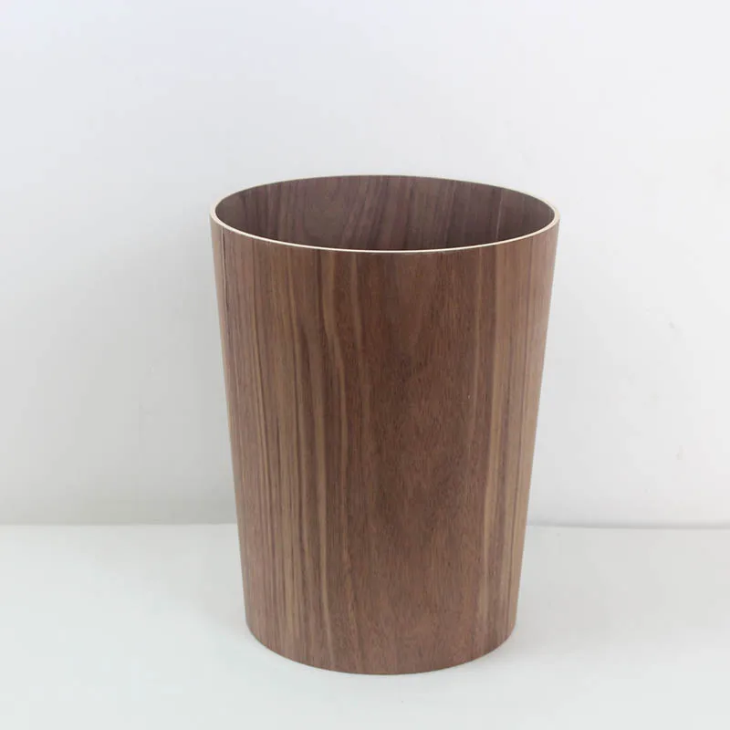 Japanese Desk Accessories Office Wood Storage Bucket Korean Nordic