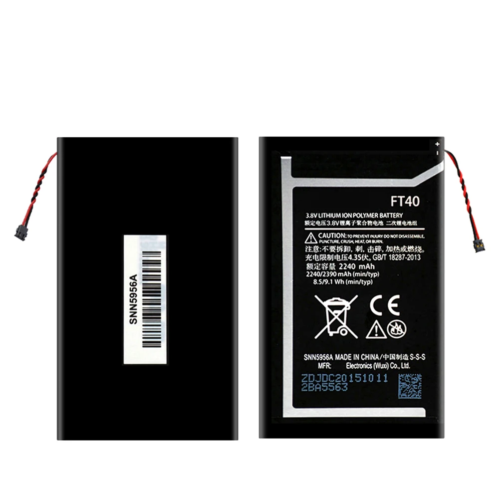 Батарея FT40 для Motorola Moto E 2nd E2 XT1526 1528 XT1063 XT1077 XT1527 XT1511 XT1505 XT1524 2240/2390 запасная батарея AKKU для телефона, мАч