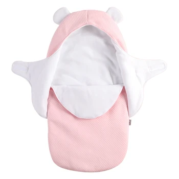

Baby Wrap Swaddle Blanket Soft Baby Sleep Sack Bag Stroller Wrap for 0-8 Months Infant Girls and Boys