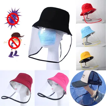 

Epidemic Protection Hat Anti Saliva Cap Face Shield Isolation Face Cover Hats