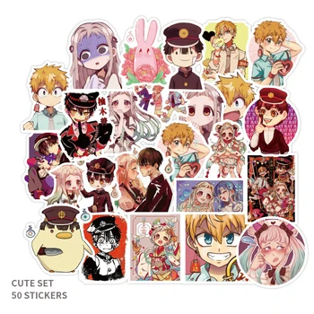 

50pcs Anime Toilet Bound Hanako Kun Sticker Yugi Amane Cosplay Trunk Surface Waterproof Stickers Decoration Props