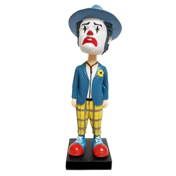 

Nodding The Clown Shake Head Dolls Dashboard Car Decoration Accessories Auto Shaking Head Toy for Automoibles Car-styling