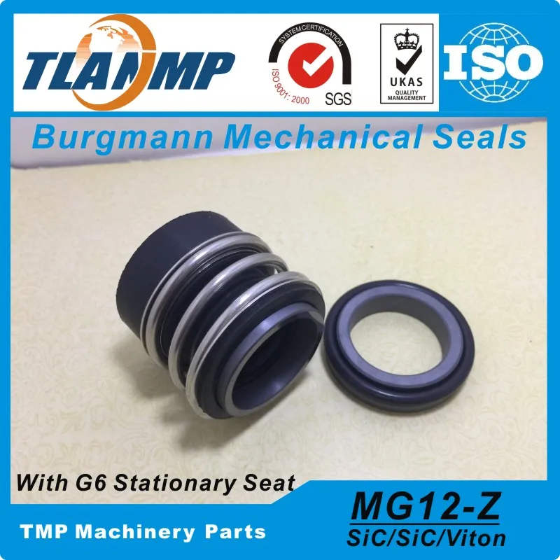 MG12/55 Z ( MG12 55/G6) Burgmann Rubber Bellow TLANMP механические уплотнения для насосов с G6