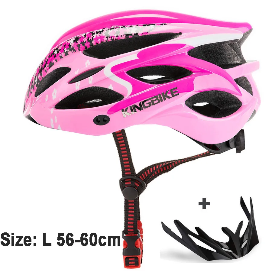 Розовый матовый велосипедный шлем в форме велосипеда шлем casco bicicleta hombre MTB спортивный защитный шлем CE casco ciclismo - Цвет: D-656-pink
