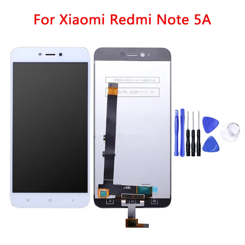 

For Xiaomi Redmi Note 5A LCD Display+Touch Screen Digitizer Assembly Tools Replacement