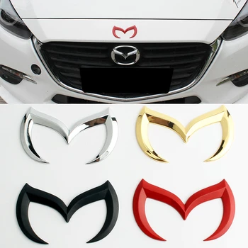

3d Bat Sticker for Mazda 2 3 5 6 MX5 MX3 Axela Atenza Speed CX5 CX3 CX7 CX9 RX8 RX7 323 626 Car Body Front Trunk Emblem Refit