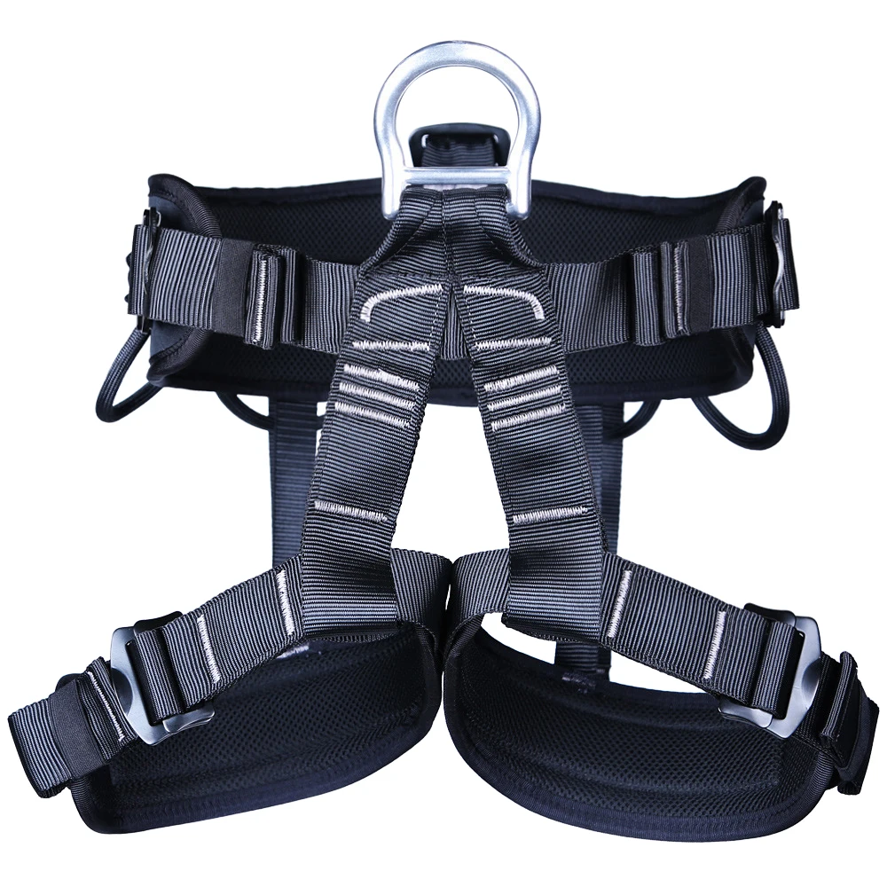 

Hot New Rock Climbing Harness Falling Protection Safety Belt Rappelling Escalade Climbing Equipment