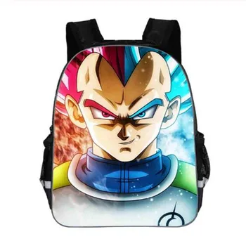 

Cartoon Anime Dragon Ball Z Backpack Set for Boys Cool Kids Saiyan Sun Goku Vegeta Bagpack Children School Bookbag