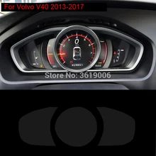 TOMMIA For Volvo V40 13-19 Screen Protector HD 4H Dashboard Protection Film Anti-scratches Car Sticker
