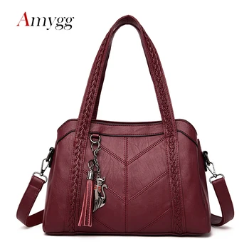 

Hot Sale Handbags Women Luxury Handbags Women Bags Designer High Quality PU Leather Messenger Bags For Women Shoulder Bag