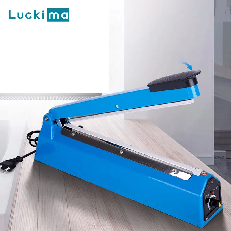 

Impulse Food Sealer Hand Pressure Heat Sealing Machine Manual Household Plastic Bag Packing Machine Kitchen Tool EU Plug