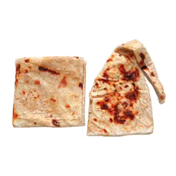 

High quality Burrito Baby Blanket Flour Tortilla Swaddle Blanket Sleeping Swaddle Wrap Hat