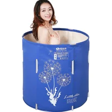Подъемная ванна для взрослых, домашняя детская ванна, Большая складная пластиковая утолщенная круглая Ванна, 3 штуки на заказ
