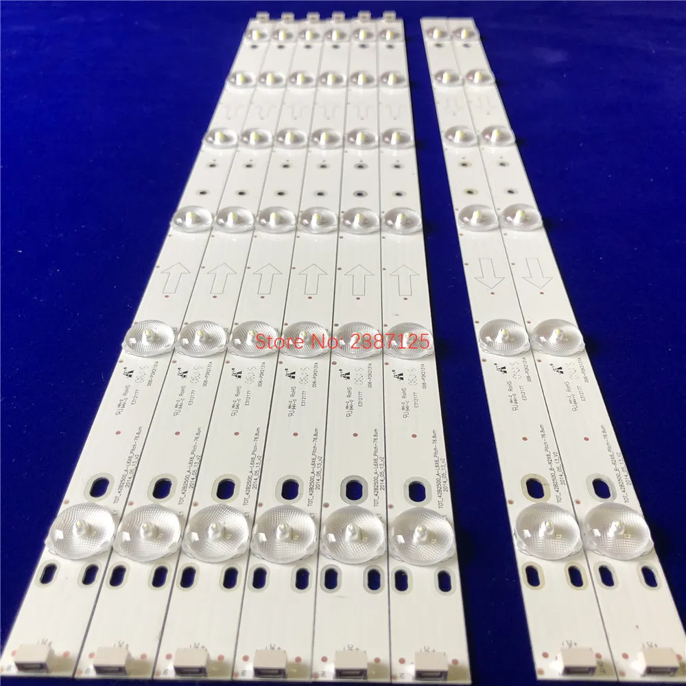 LED 스트립 TOT_42B2500_A/B_L6X6_Pitch 4C-LB420T-HQ2A 4C-LB420T-YH4B 4C-LB420T-YH4A 42H130 42L20 42S210 Ph42b25dg LVF420