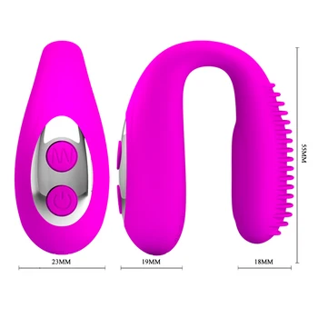 Pretty Love Oral Vibrator 7-function Vibrating Sex Products for Women Man Waterproof USB Recharge Silicine Sex Toys for Couples 2