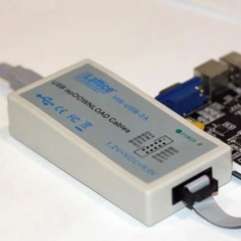 

USB Download Cable Jtag SPI Programmer For LATTICE FPGA CPLD HW-USBN-2A Tools