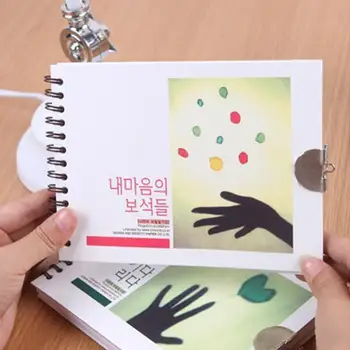 

1 PCS Diary journal Book with Lock Notepad 100 sheets Creative korean Spiral Coil Notebook student stationery school supplies
