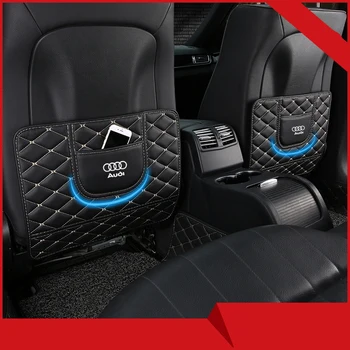 

1pcs For Audi b5 b6 b7 b8 A3 A4 A4L A5 A6L C5 C6 RS4 RS Car Care Seat Back Protector Case Cover Kick Mat Mud Clean Anti-kick Pad