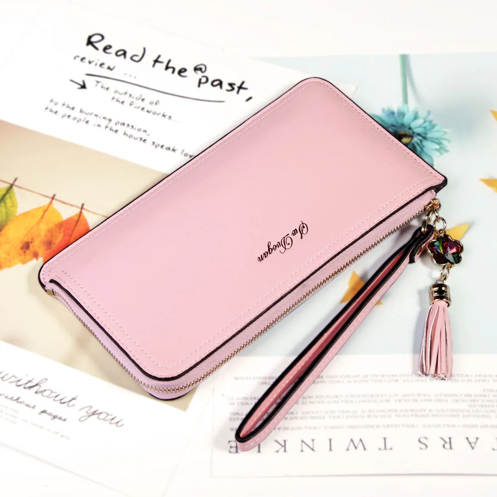 

Women's Wallet Fashion Long Wallet Thin Zipper Bag Wallet Women Multi-functional Korean-style Handbag Wholesale