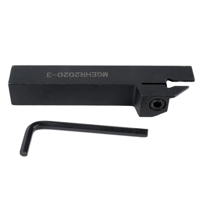 10pcs Mgmn300-M Inserts+ Mgehr2020-3 Right Hand Toolholder Boring Bar With Wrench For Lathe Cutting Turning Tool