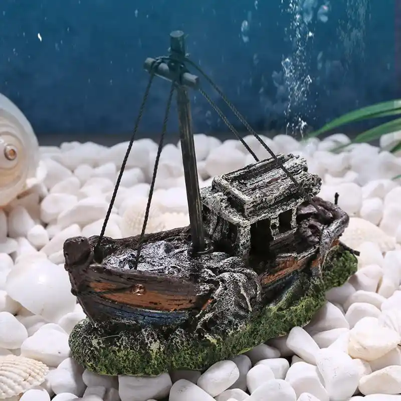 aquarium ship decor