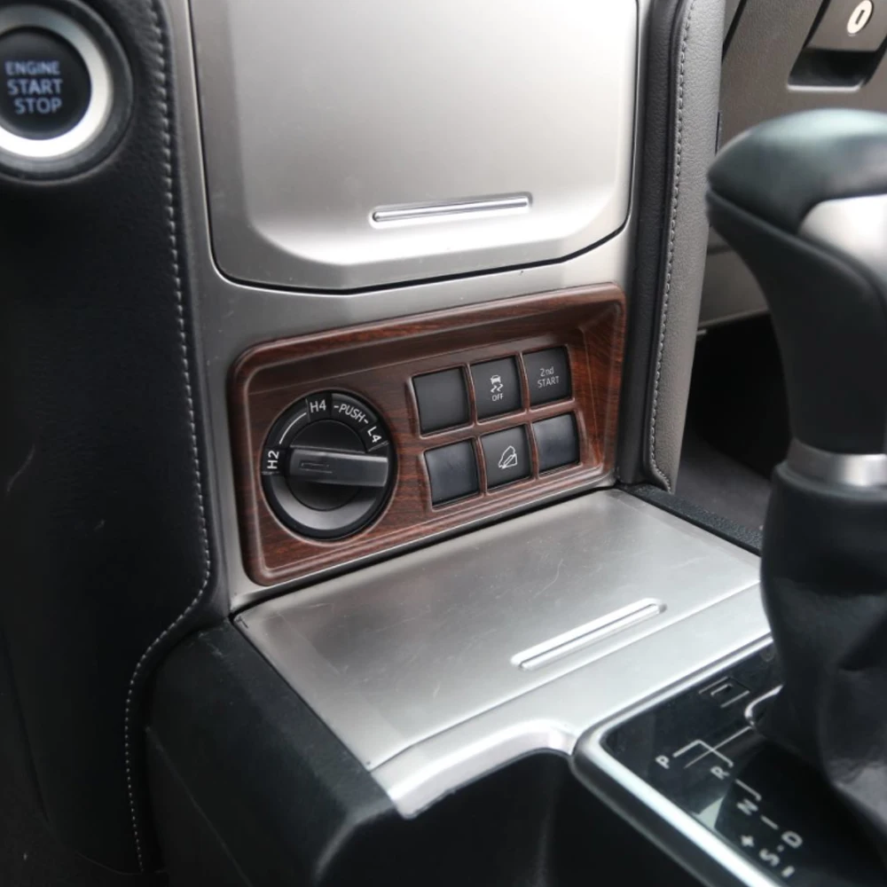 Карманго для Toyota Land Cruiser Prado 150 Автомобильная центральная консоль панель накладка рамка наклейка Накладка аксессуары для интерьера