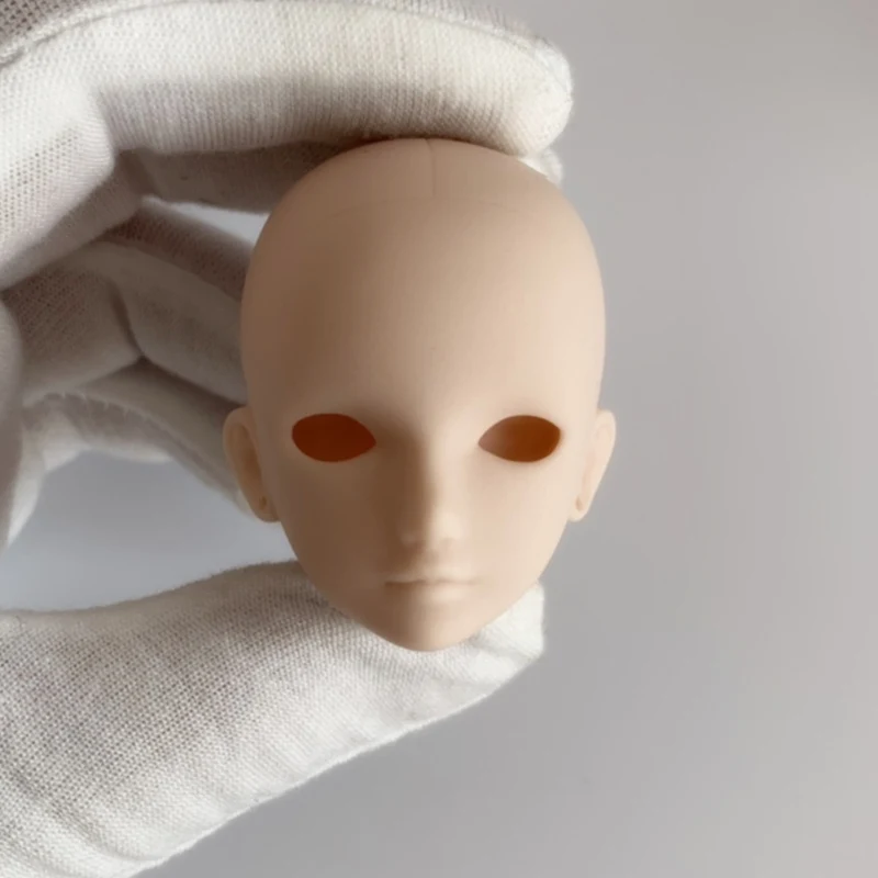 1/6 Ball Joint Doll Acceesories Head for 30cm BJD Doll White Skin No Eyes Baby Doll DIY Toys for Girls Make Up Toys 6