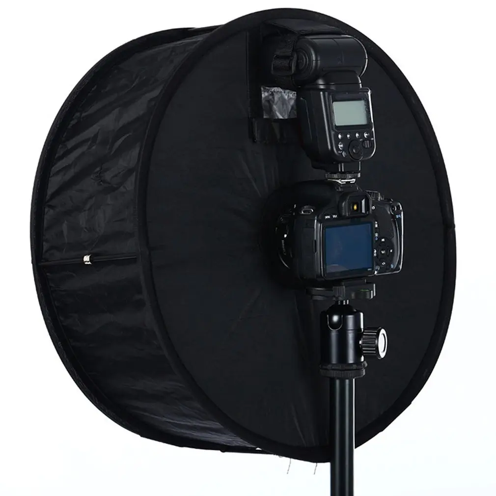 Рассеиватель для вспышки софтбокс с отражателем профессиональный мини-рассеиватель для фото круглый квадратный мягкий светильник для камеры Canon Nikon sony