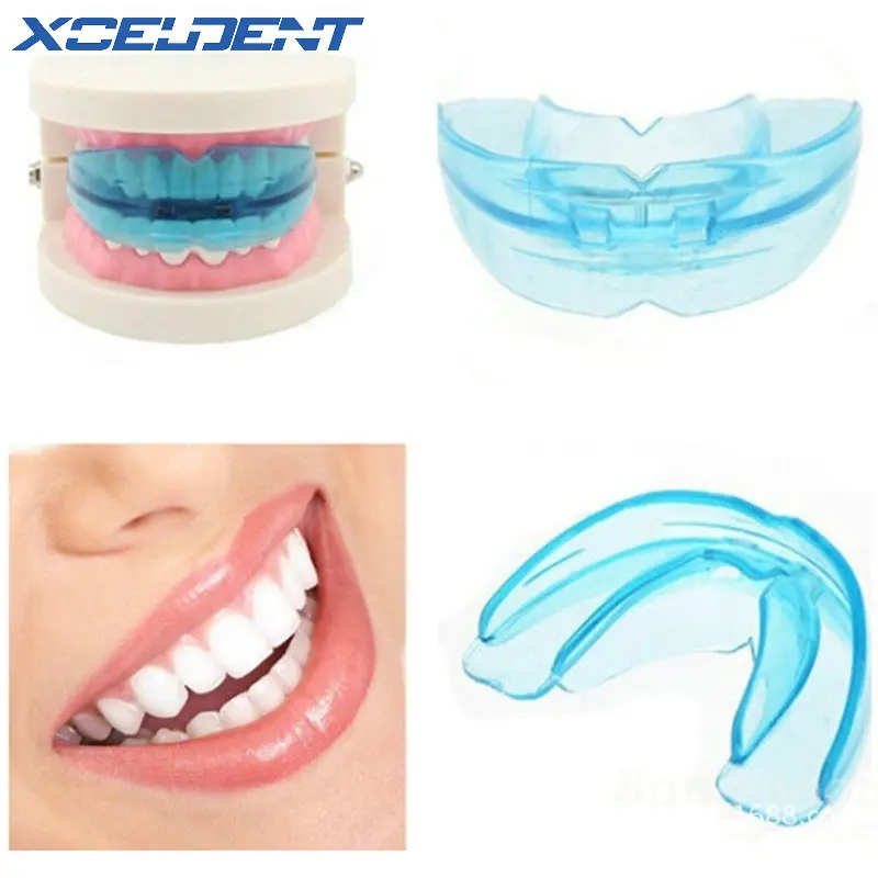 

Dental Soft Orthodontic Brace Buck Teeth Retainers Boxing Tooth Protector Dentistry Mouthpieces Orthodontic Appliance Trainer